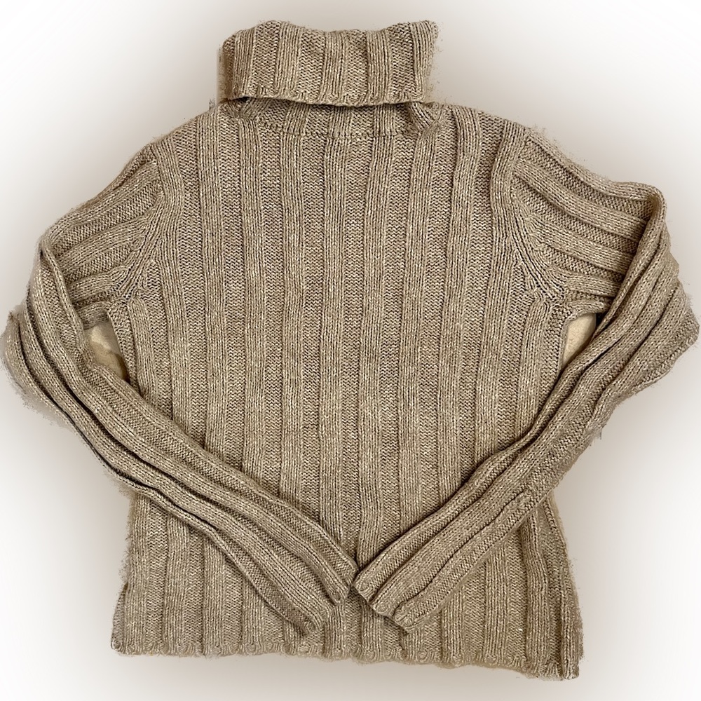 Old Navy Neutral Turtleneck Sweater Like New Condition -  Size Large